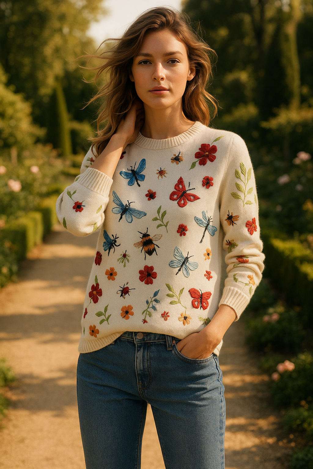 Cute Knit Sweater for Women